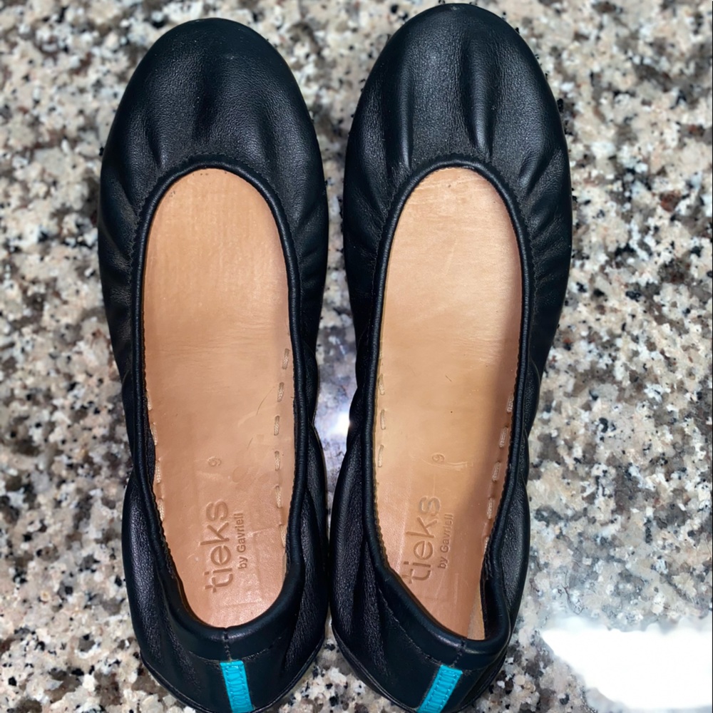 Black Tieks. Size 9